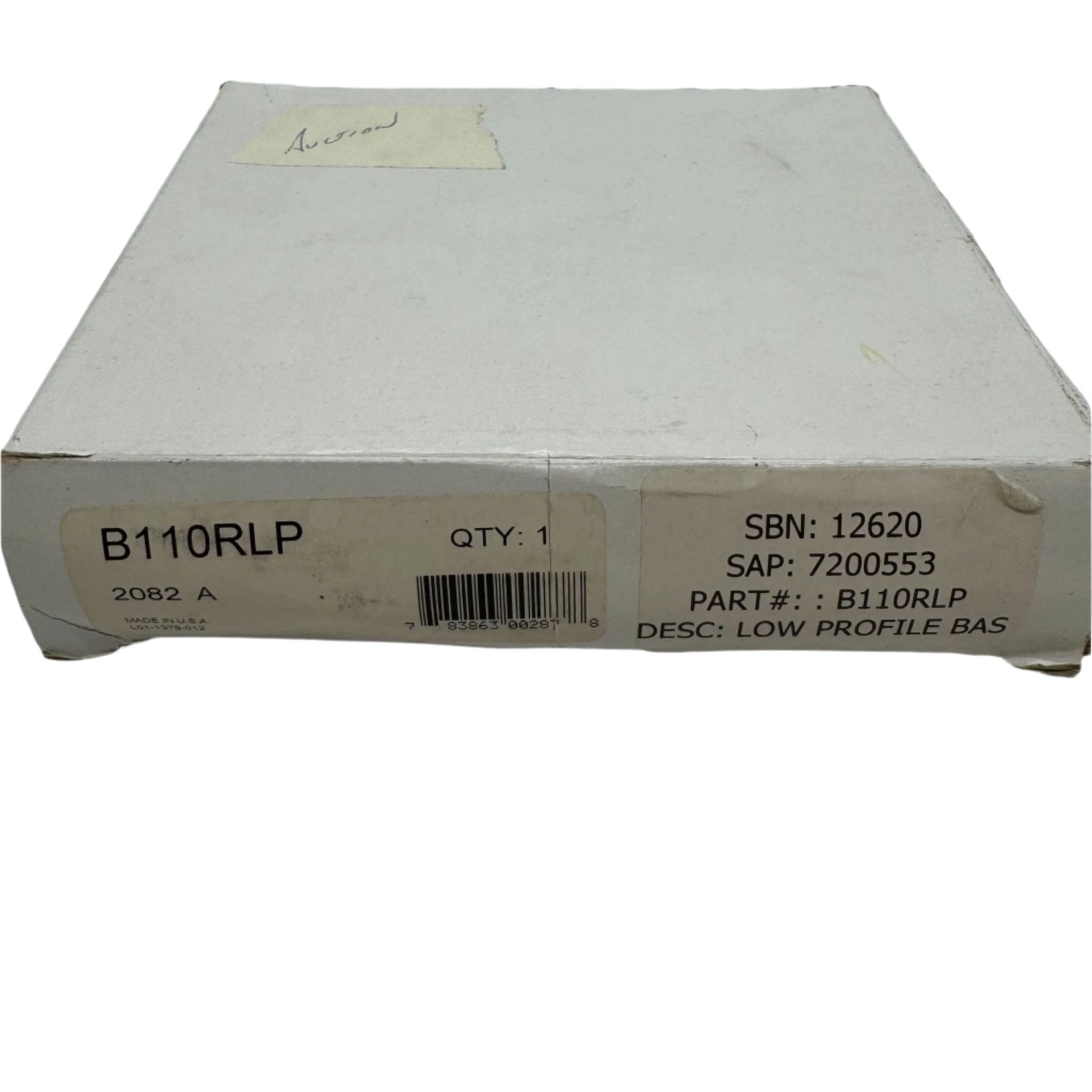 Firelite B110RLP fire alarm control module with red indicator lights and wiring connections, used in fire detection systems.
