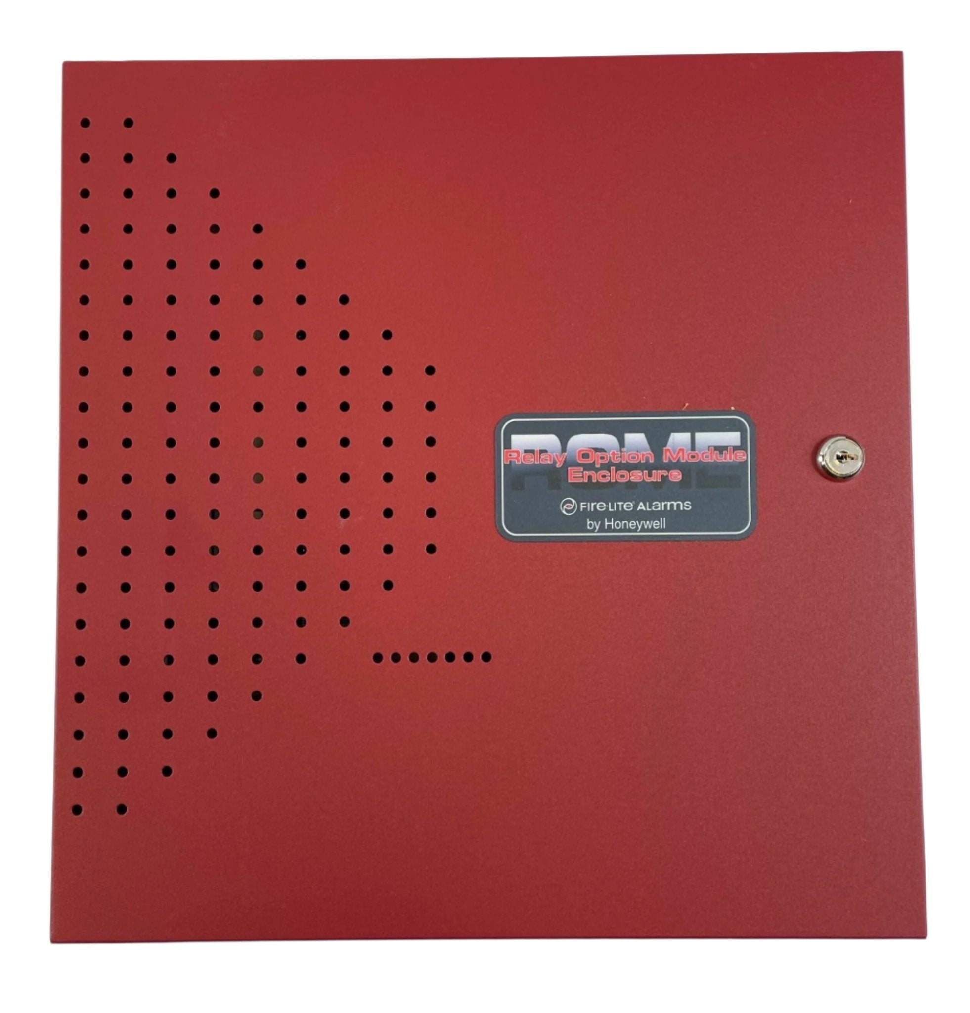 FireLite ROME fire alarm control panel with Jem Systems Canada branding, featuring a sleek black interface and indicator lights.