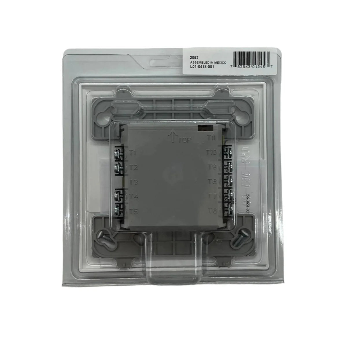 Firelite CRF-300 fire alarm control panel mounted on wall with indicator lights and control buttons for fire safety system.