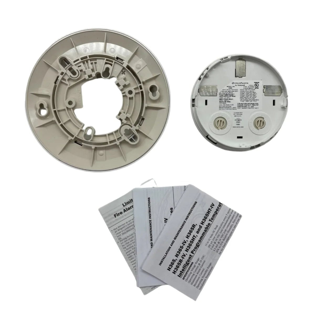 Firelite H365 fire alarm control panel by Fire-Lite, featuring a sleek interface and multiple indicator lights.