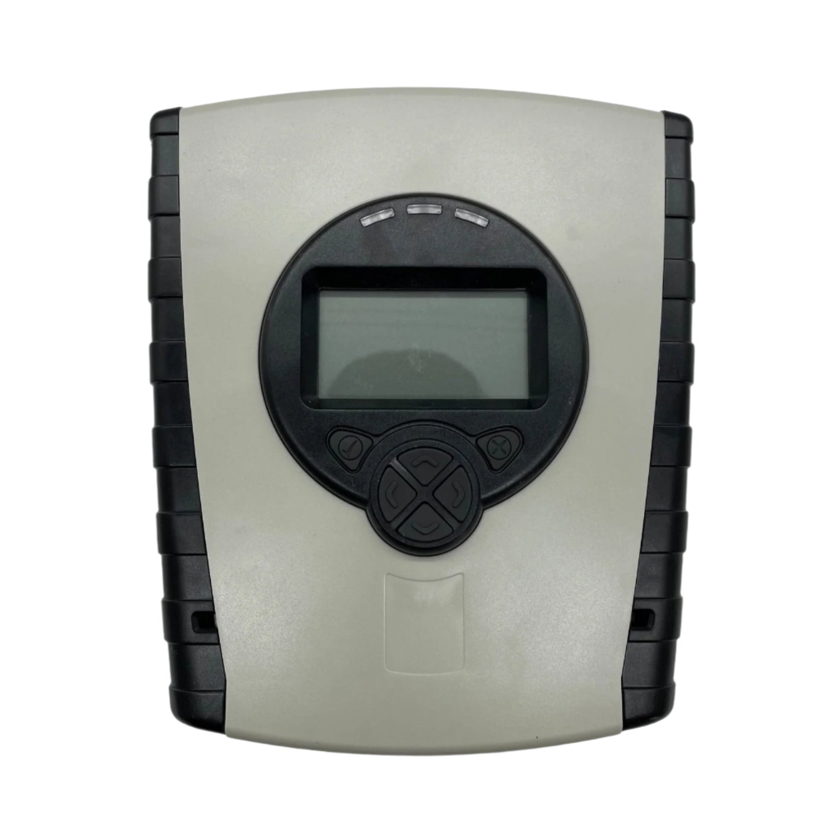 Fireray 5000-003 fire safety sensor installed on a ceiling, part of the Fireray fire detection system for industrial safety.