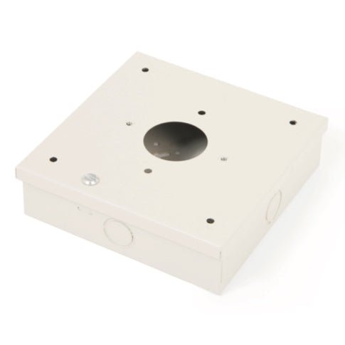 Fireray 5000-011 smoke detector sensor system by Fireray, mounted on a ceiling for fire detection.