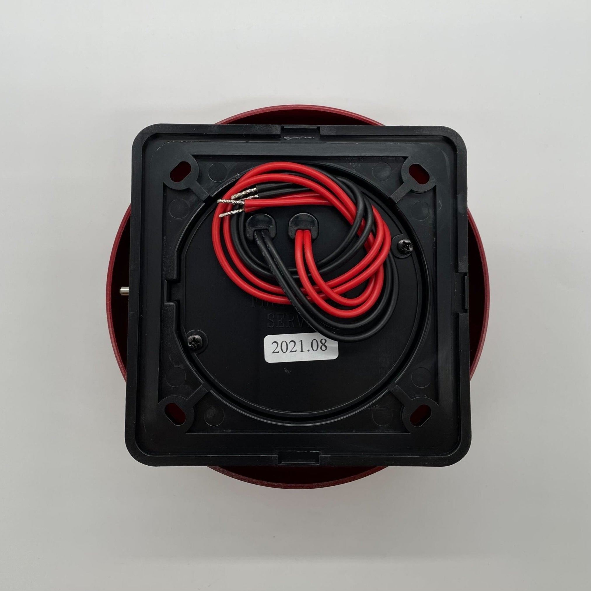 Gentex GB6-24 6-inch fire alarm bell with metal casing and mounting bracket for fire alarm systems.