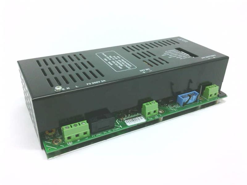 Hochiki FN-PS776 fire alarm control panel with digital display and control buttons, used for fire safety systems.