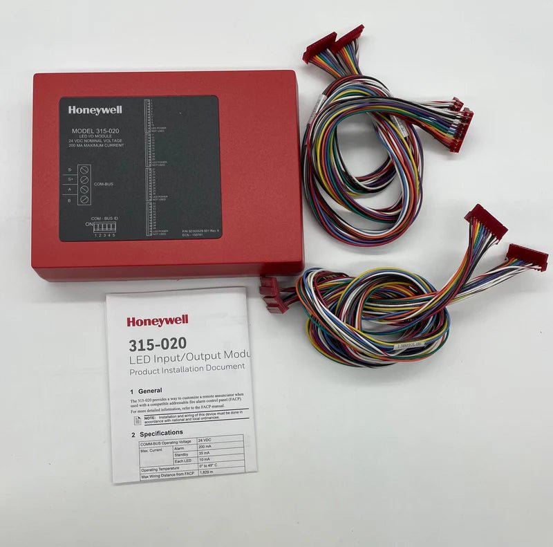 Honeywell 315-020 Jem Systems Canada product image showing the device's front view with control buttons and display screen.