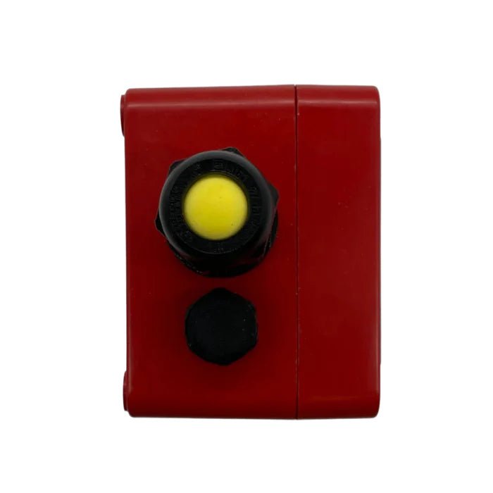 Honeywell FSL100-UVIR security sensor with infrared and ultraviolet detection technology, mounted on a wall.
