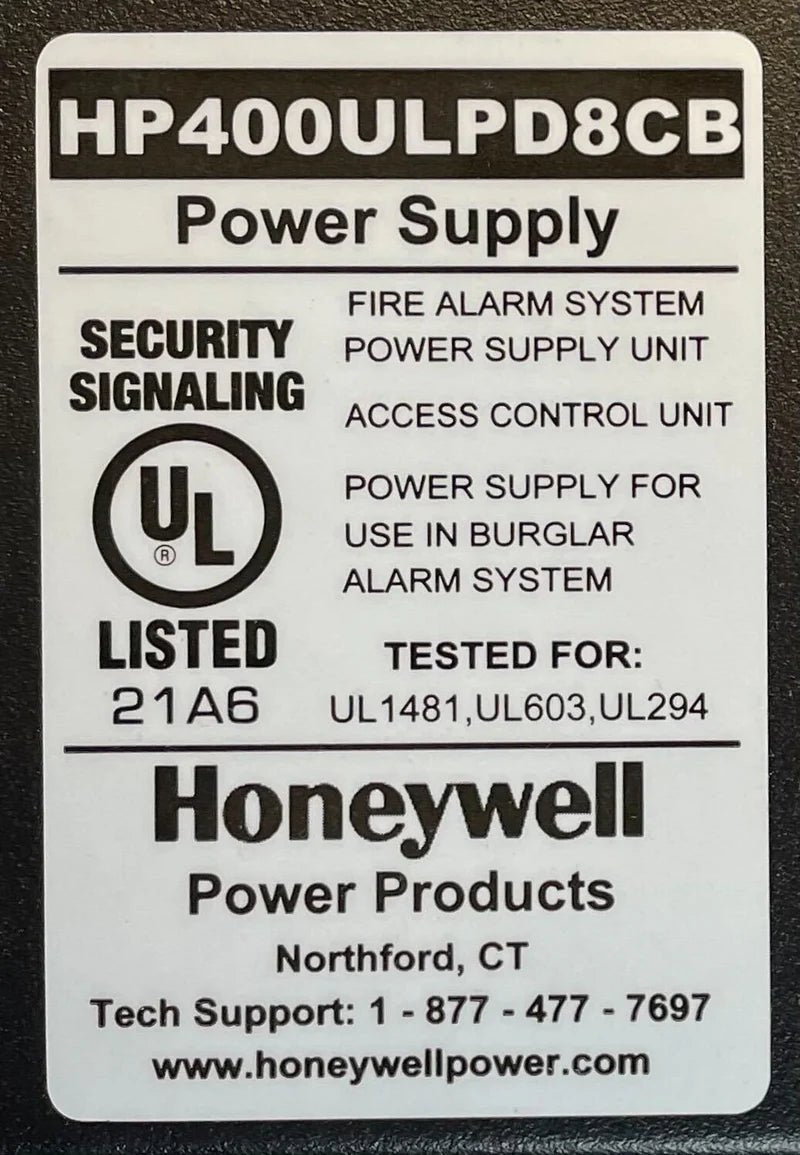 Honeywell HP400ULPD8CB professional ultraviolet air purifier with digital display and sleek black design.