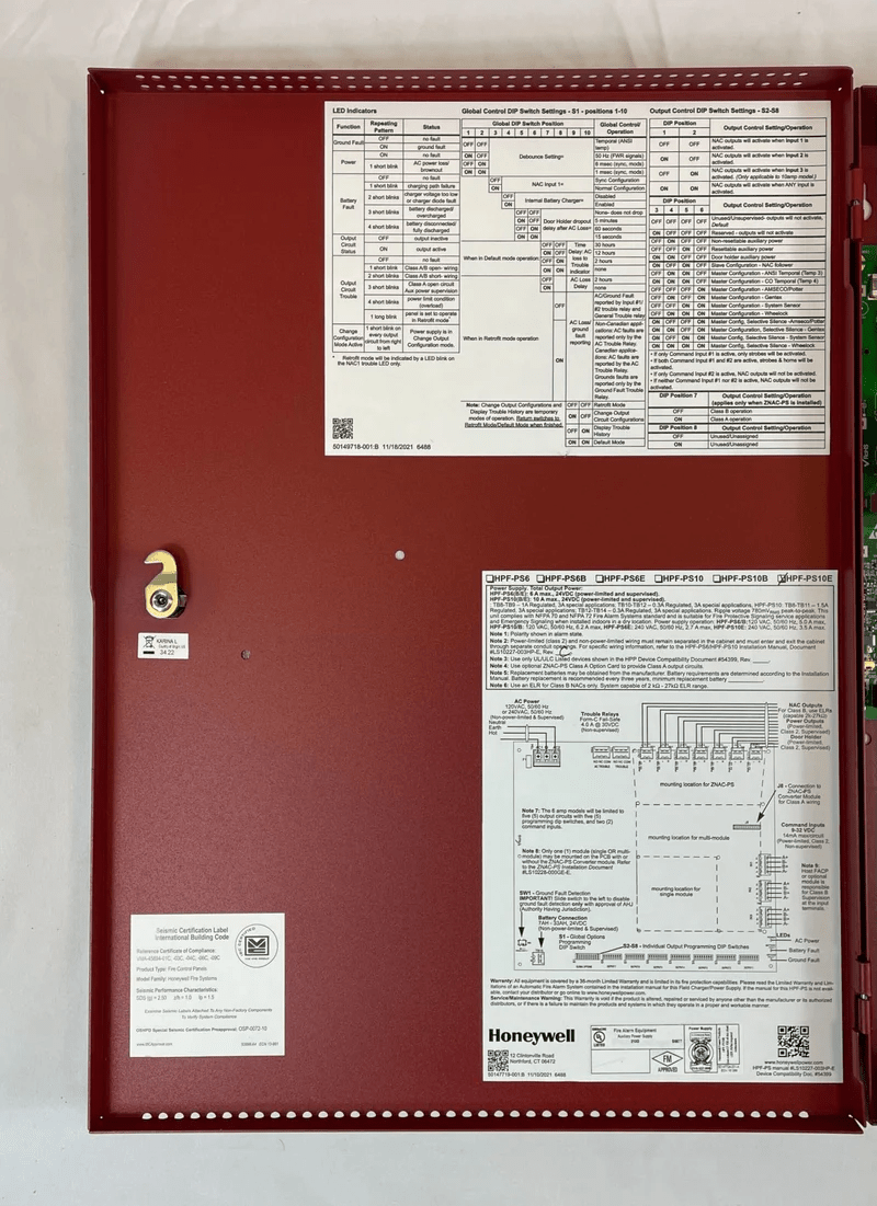 Honeywell HPF-PS10E air purifier filter replacement showing the filter components against a white background