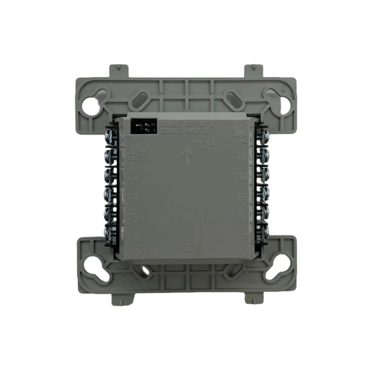 Honeywell TC822A1010 thermostat displaying digital temperature controls and interface for home climate management.