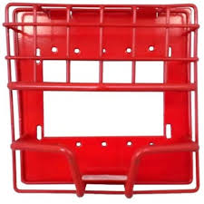 Simplex 4905-9961 Wire Guard with Mounting Plate Red