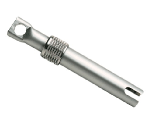 Edwards 1500-1 door holder mounted on wall, metal construction with a sleek finish, used to hold doors open securely.