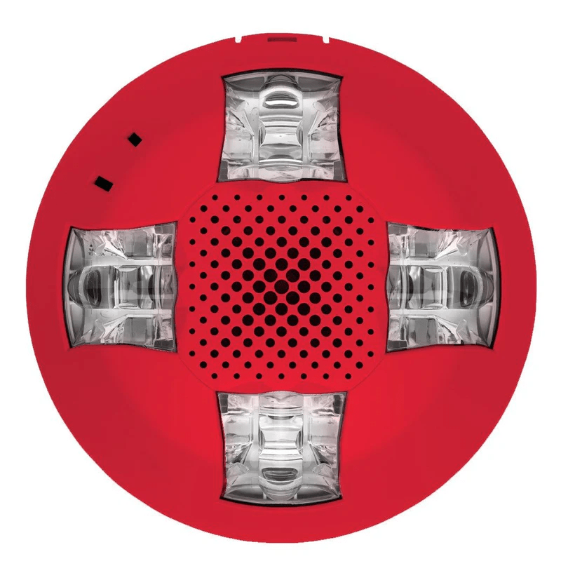 Kidde EGCAVRN fire alarm system with control panel and wiring, designed for residential smoke and carbon monoxide detection.