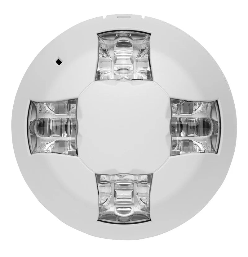 Kidde EGCVWN smoke and carbon monoxide detector with digital display and alarm indicators, mounted on a ceiling.