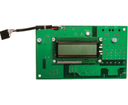 Edwards F-DACT module by Edwards, shown as a compact industrial control module with various ports and connectors.