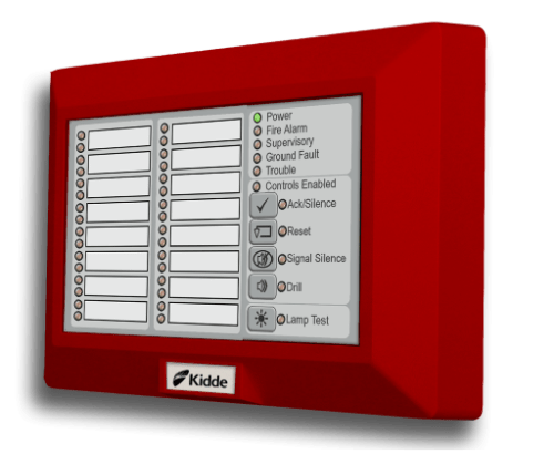 Kidde K-RLED-CR LED emergency light with red warning light and durable casing, designed for safety and visibility.