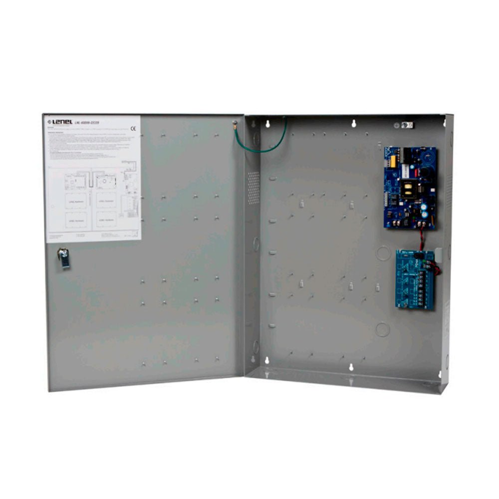 Lenel LNL-AL600ULX-4CB6 power supply unit with multiple connectors, designed for security and access control systems.