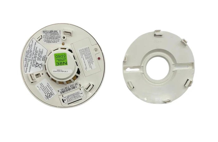 Napco GEM-SMK security system with control panel and accessories, designed for reliable home protection