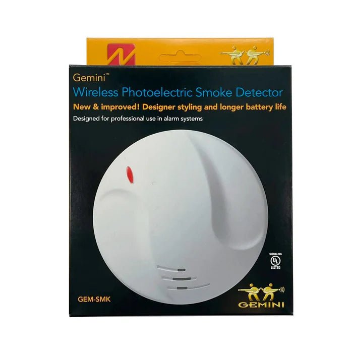 Napco GEM-SMK Jem Systems Canada security alarm keypad with black finish and numeric keypad interface.