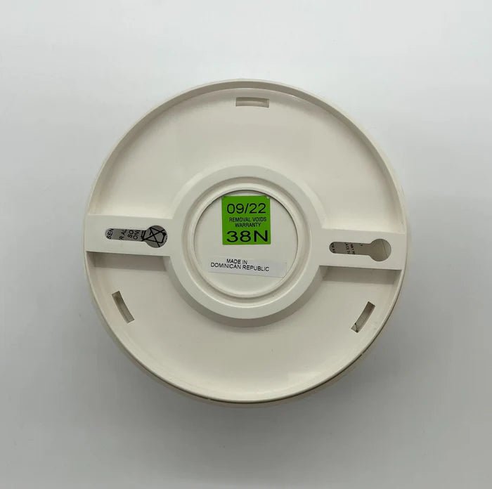 Napco GEM-SMK Jem Systems Canada security device with black and silver components on a white background.