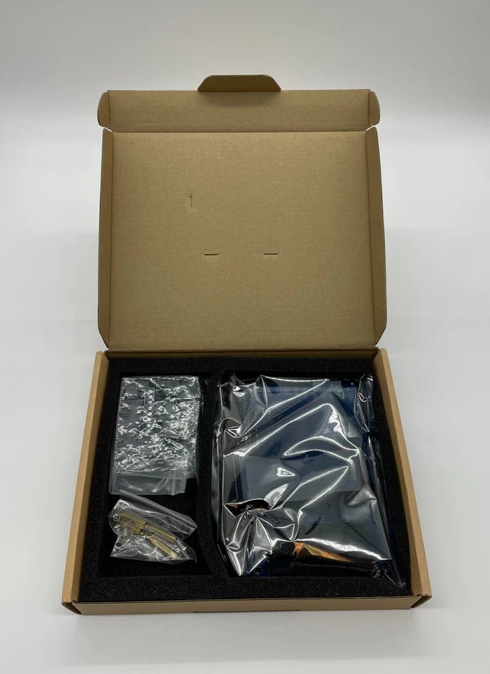 Napco NAE-ACM security alarm system module with Jem Systems Canada branding, showing device close-up.