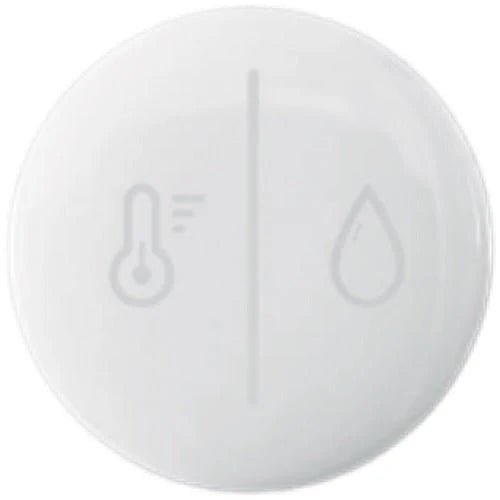 Napco PWTEMP thermostat showing digital display and control buttons for temperature adjustment.