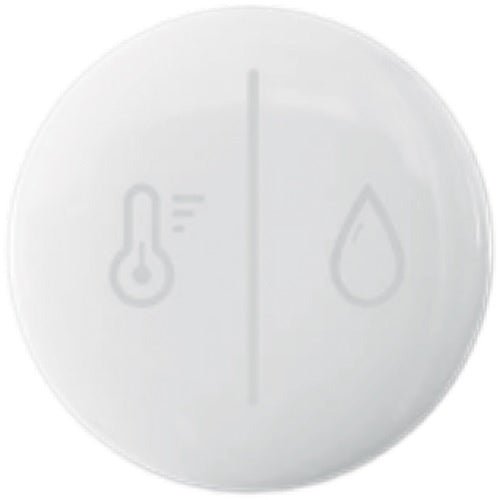Napco PWTEMP thermostat showing digital display and control buttons for temperature adjustment.