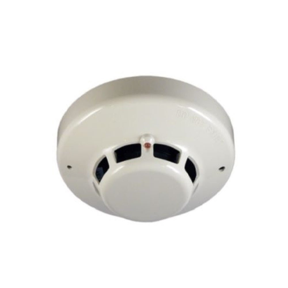 Napco FWC-FSLC-SMK-E Jem Systems smoke detector with sleek black design for fire safety in homes or offices.
