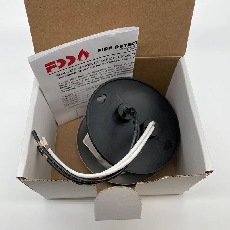 Potter CF-135-MP Jem Systems Canada industrial electrical component with wiring and connectors on a neutral background.