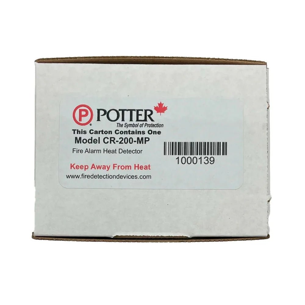 Potter CR-200-MP Jem Systems Canada industrial sensor with digital display and control interface.