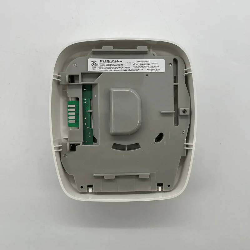 Potter LFH-24W Jem Systems Canada device with a sleek black design and control panel, used in industrial or electronic applications.