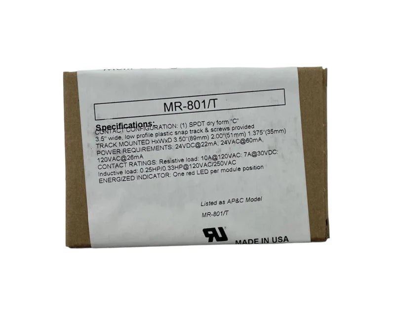 Potter MR-801/T Jem Systems Canada electronic device with buttons and display, used for industrial or automation applications.