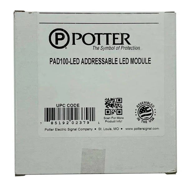 Potter PAD100-LED Jem Systems Canada emergency LED rescue light with bright illumination and durable design.