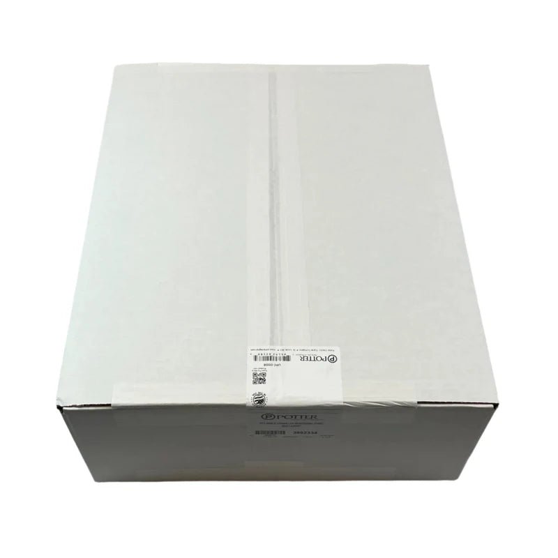 Potter PFC-6006-R Jem Systems Canada fire protection control panel with digital display and buttons.