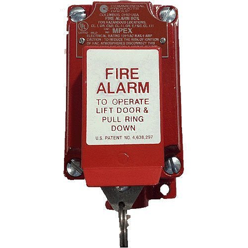 Potter MPEX fire alarm sensor, ULC certified, with integrated system components, used for fire detection in safety systems.