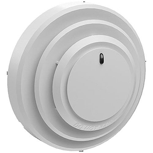 Potter PAD300-DD fire alarm sensor with ULC certification, designed for Potter fire alarm systems, shown mounted on a wall.