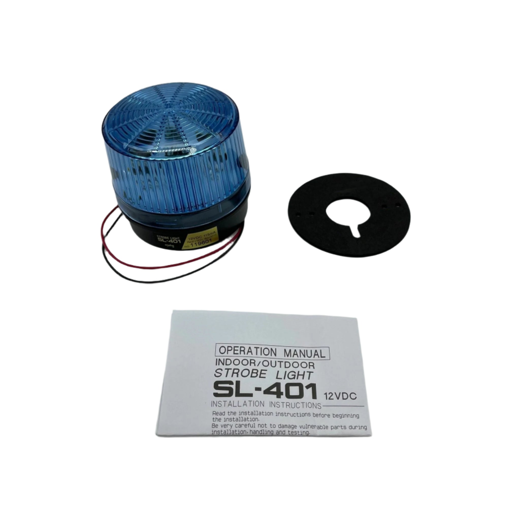 Potter SL-401-B Jem Systems Canada industrial alarm panel with multiple indicator lights and control buttons.
