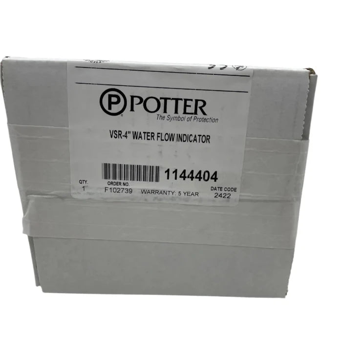 Potter VSR-4 Jem Systems Canada electrical relay with metal casing and connection terminals for industrial control applications