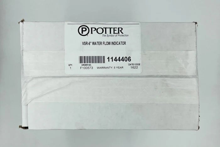 Potter VSR-6 Jem Systems Canada sensor device with digital display and control buttons on a white background