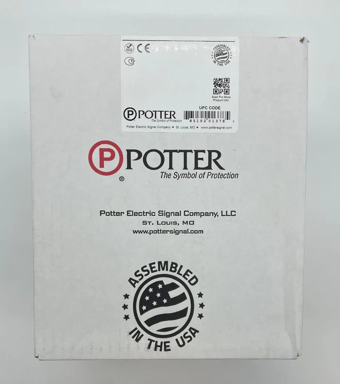 Potter VSR-6 Jem Systems Canada industrial equipment with control panel and wiring setup.