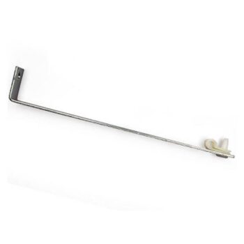 Protectowire RMC-2 fire detection cable installed in a ceiling ceiling, showing its flexible protective coating and wire configuration.