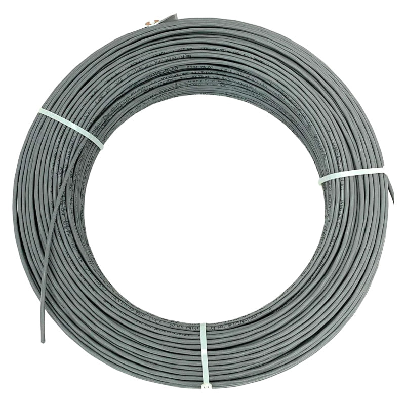 Protectowire PHSC-220-XCR-M linear heat detection cable installed in a control panel, used for fire safety monitoring.