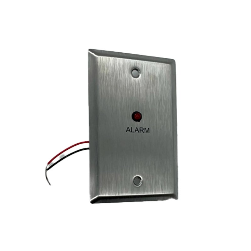 RSG SP-BB fire alarm with smoke detection and alarm status indicator, mounted on a wall for home or commercial safety.