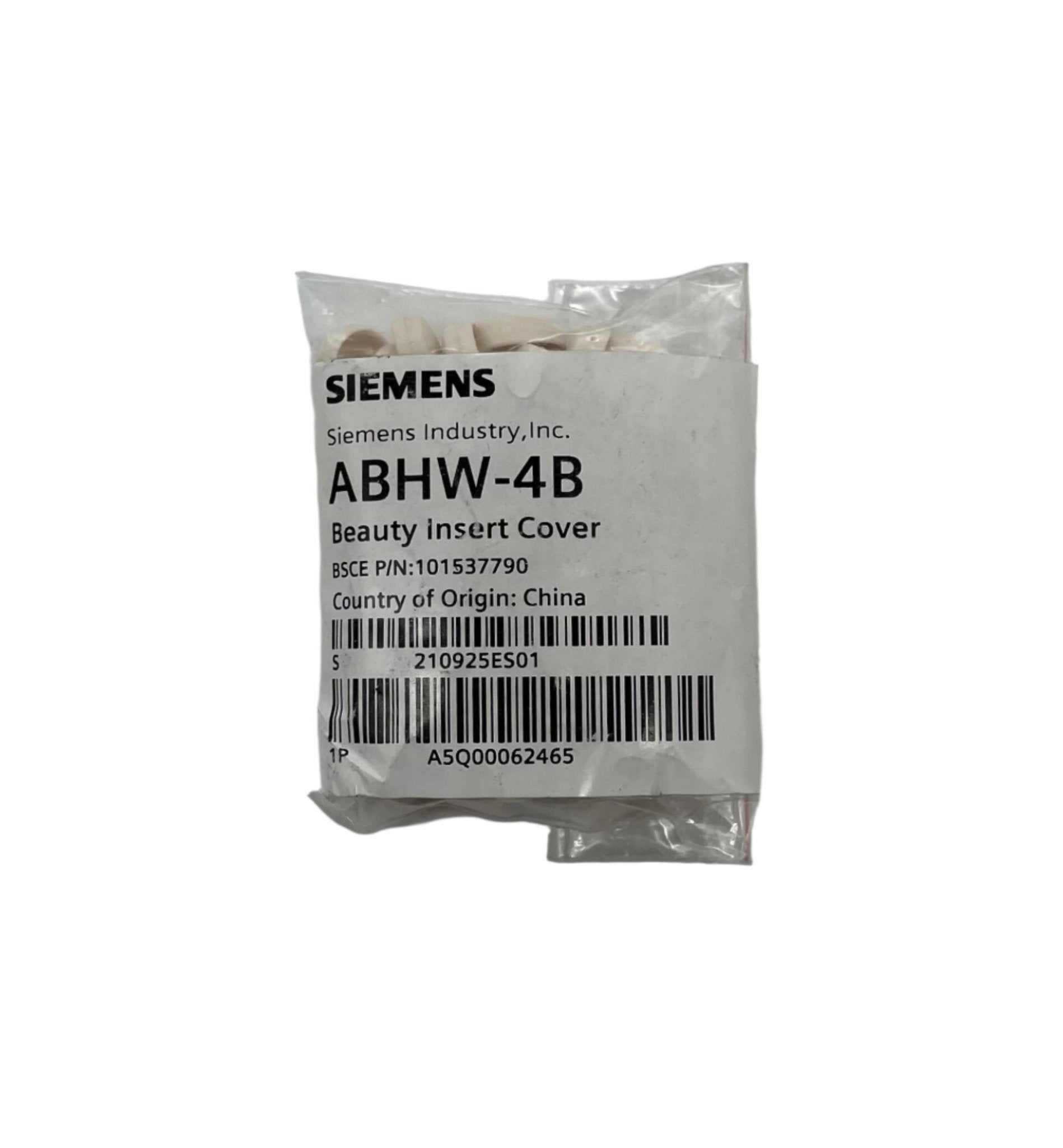 Siemens ABHW-4B insert base, electrical component used in Siemens switching systems, shown in a close-up view.