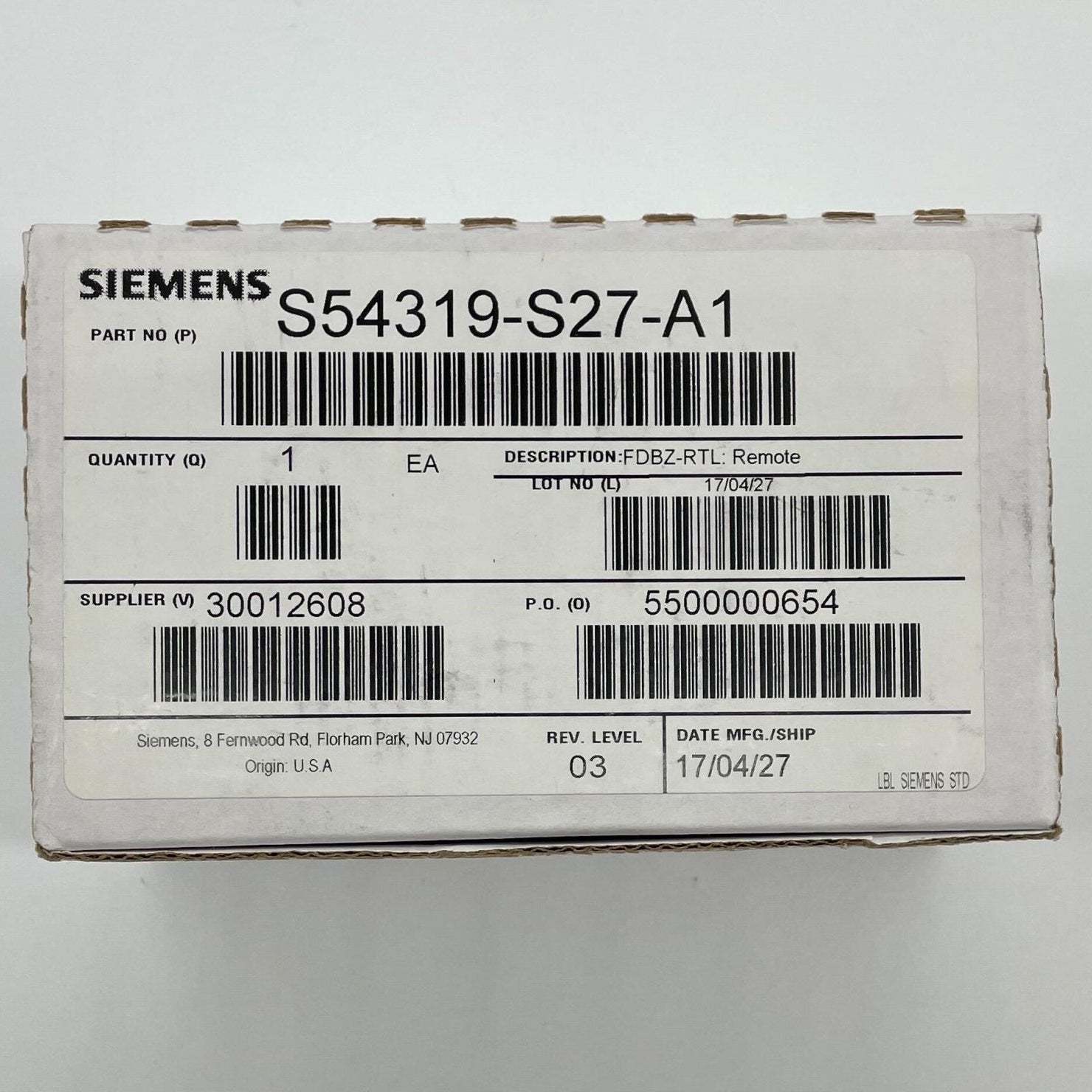 SiemensFDBZ - RTL