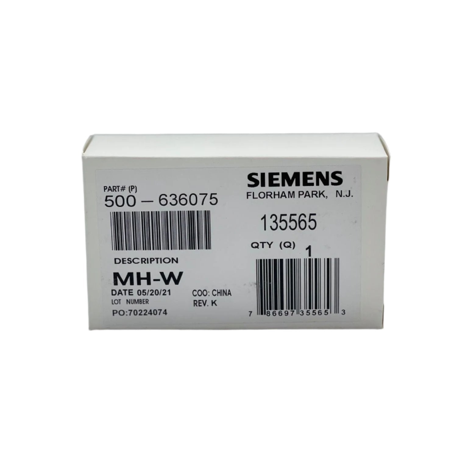 Siemens MH-W horn, a professional loudspeaker horn by Siemens, shown in a close-up image with a gray finish and mounting hardware.