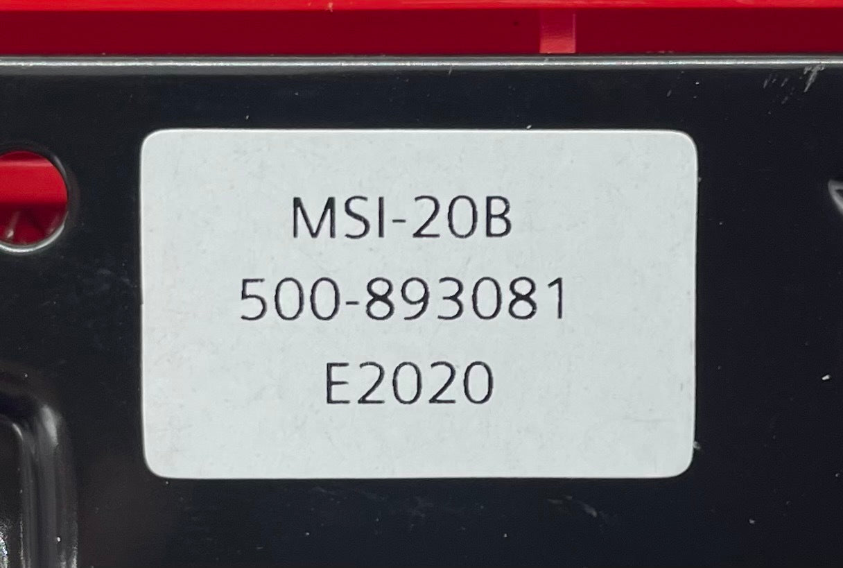 Siemens MSI-20B industrial control system module with electronic components and wiring for automation applications