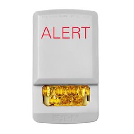 Siemens SL2SWW-ALA fire alarm sensor with wiring and mounting components on a white background.