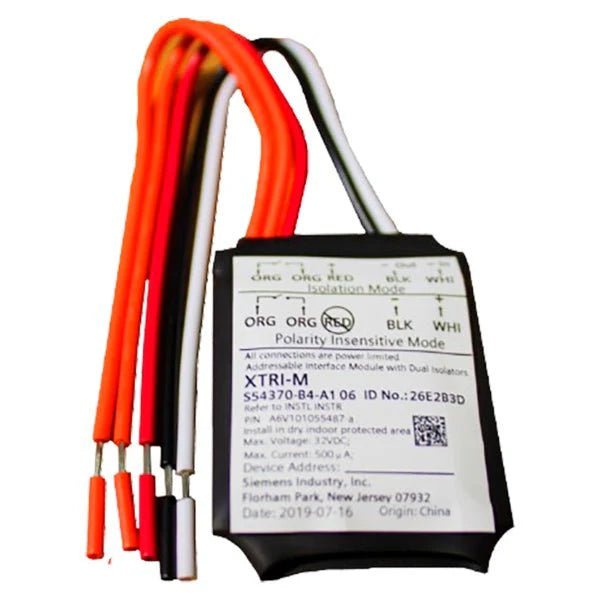 Siemens XTRI-M Jem Systems Canada electrical connector with multiple ports and wiring terminals for industrial applications