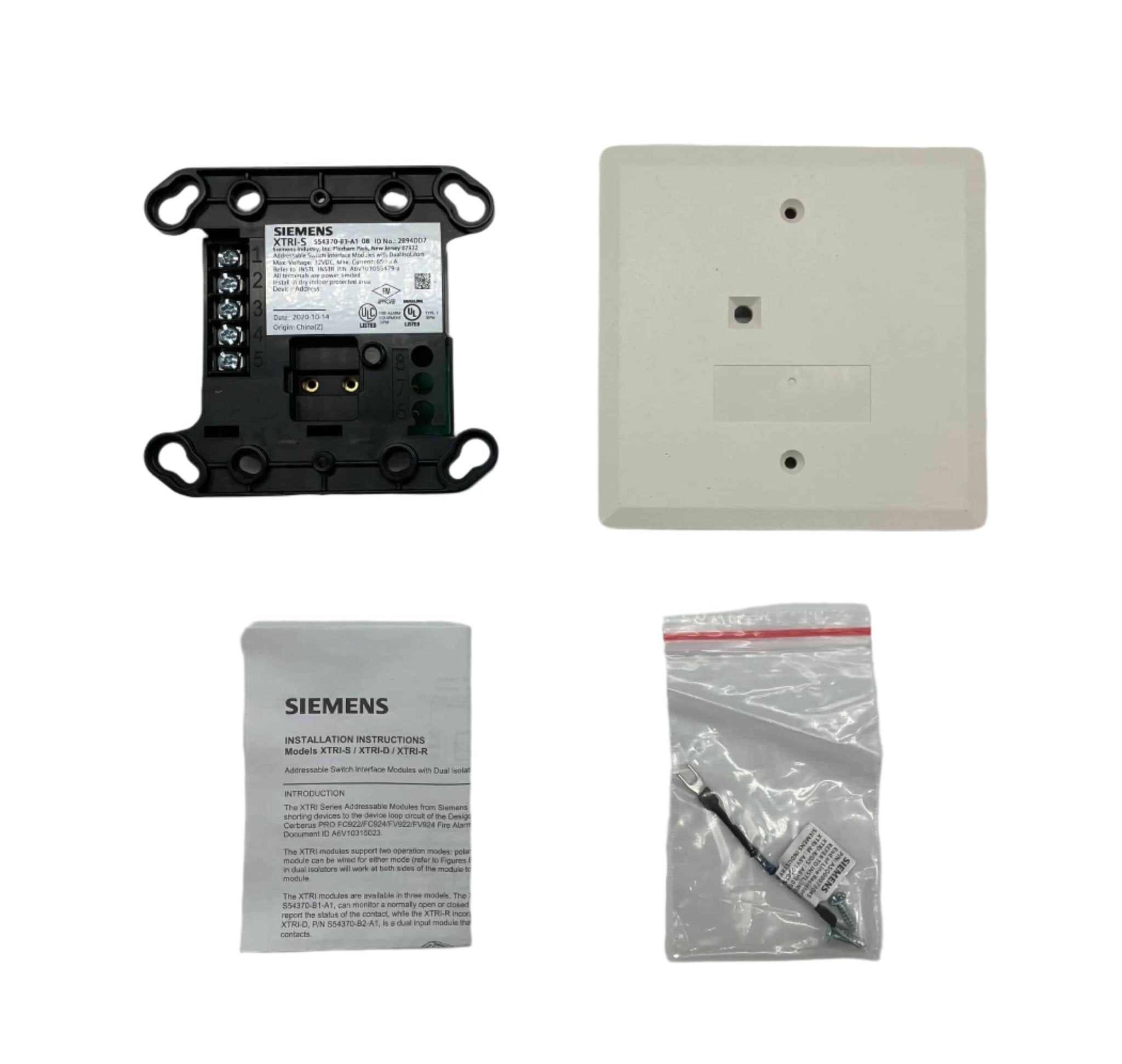 Siemens XTRI-S modules for JEM systems, showing detailed electronic components and wiring connections.