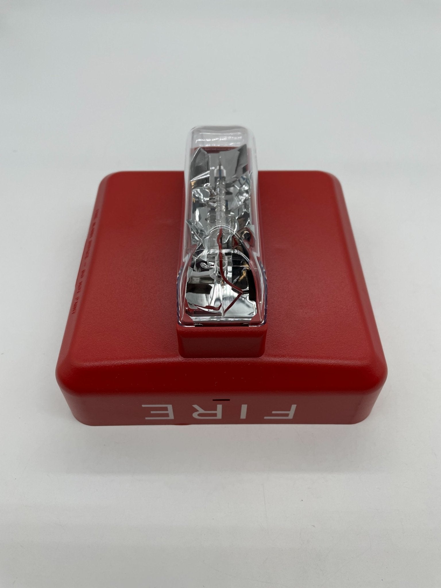 Siemens ZR-MC-CR strobe light showing a compact electronic device with mounting options and control features.